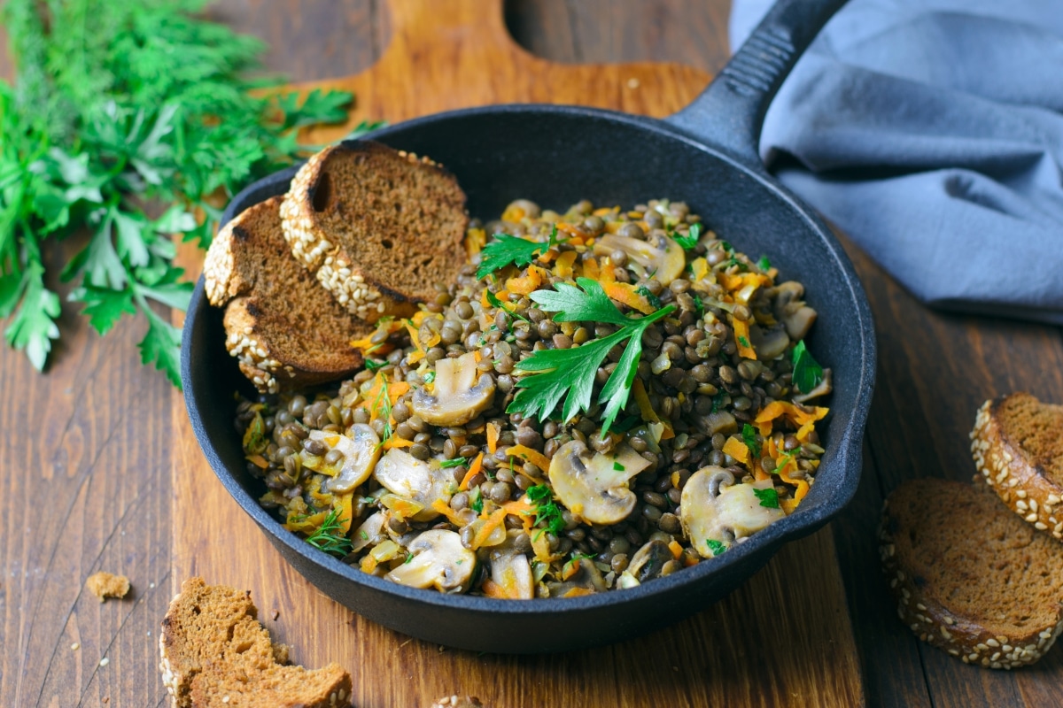 salade de lentilles gourmande